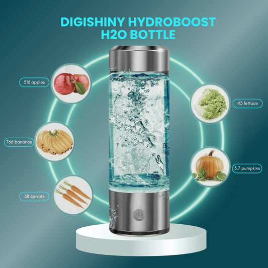 DIGISHINY HydroBoost H2O Bottle